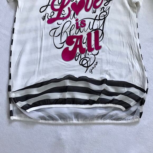 Guess NWOT Short Sleeves Blouse Girls 14 - Picture 3 of 10